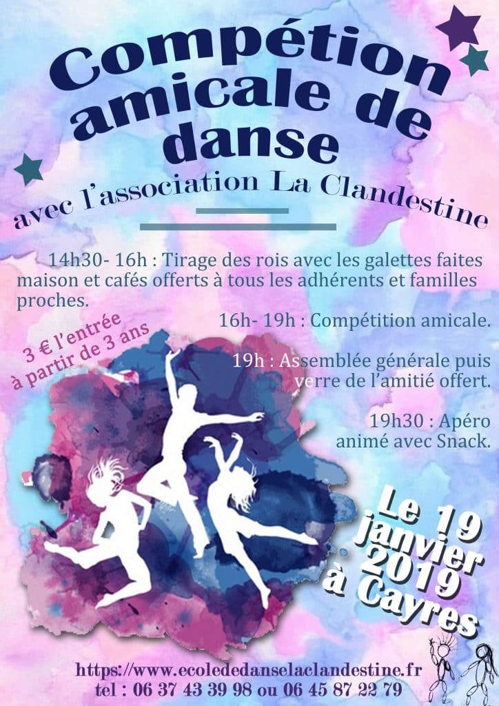 Compétition amicale de danse